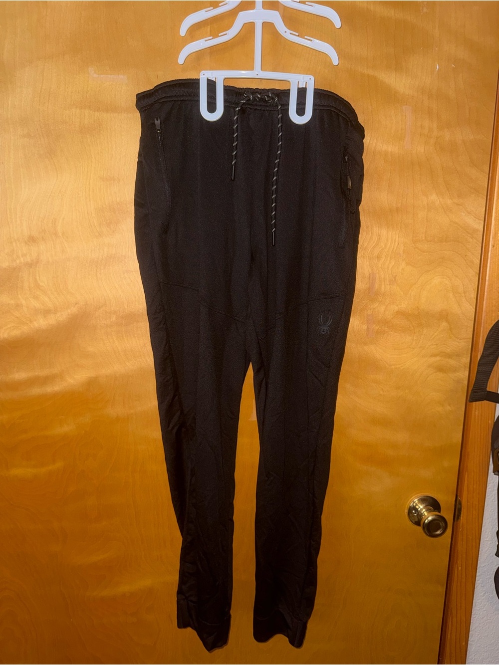 Spyder Black Performance Jogger Pants